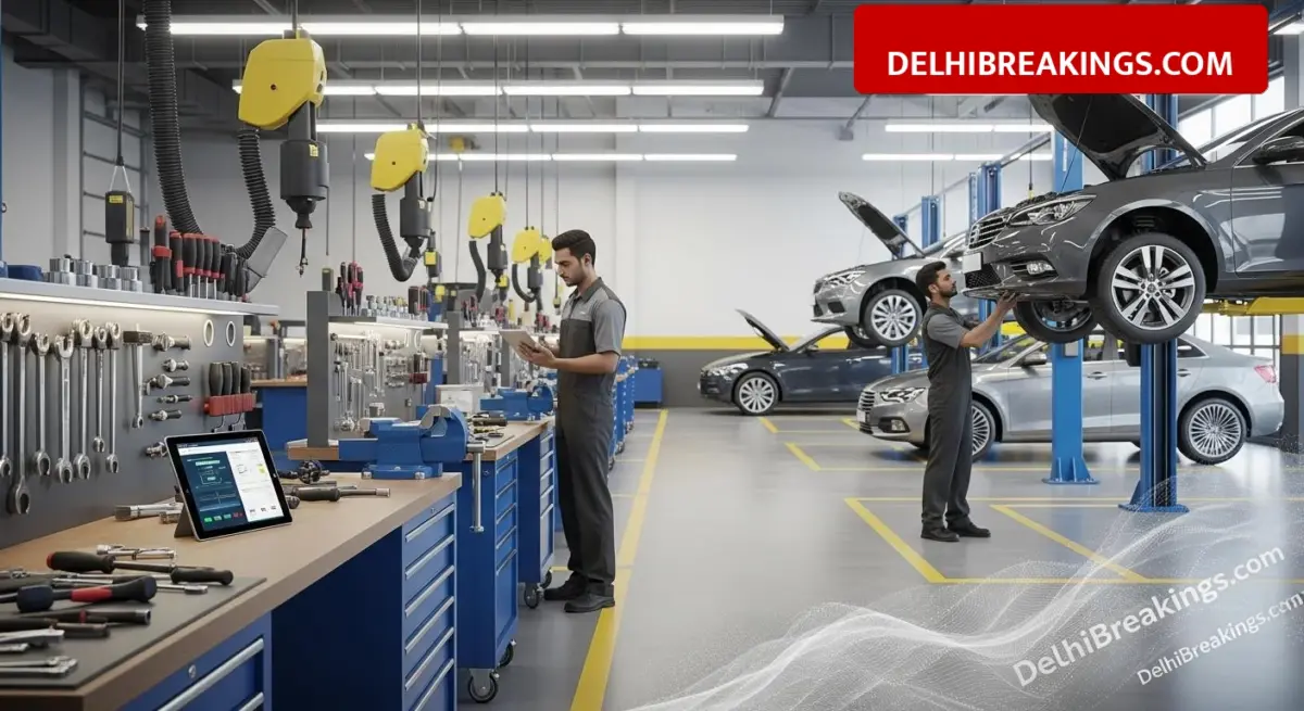 delhibreakings start car service center business idea investment profit 2026 Start Car Service Center Business in 5 Lakhs, Earn up to 1.5 Lakh Monthly with New 2026 Rules