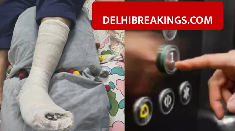 delhibreakings supertech ecovillage 1 lift accident greater noida west senior citizen injured Greater Noida West Lift Accident: Elevator Falls 6 Floors in Supertech Ecovillage 1, Senior Citizen suffers 4 Fractures