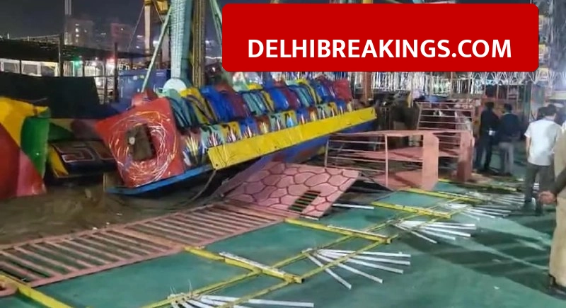 delhibreakings surajkund mela ride collapse arrests compensation update Surajkund Mela Accident: 2 Arrested After Ride Collapse, Haryana Govt Announces 1 Crore Compensation
