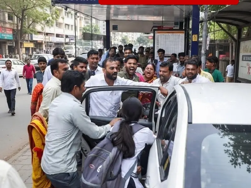 delhibreakings attempted kidnapping rohini sector 28 class 9 student police hunt accused Rohini Sector 28: Car Borne Men Try to Kidnap Class 9 Girl, Brave Locals Foil Attempt
