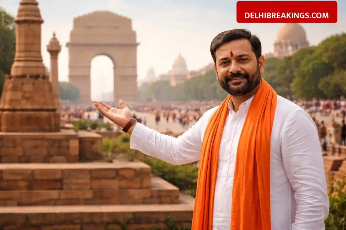 delhibreakings bjp mla proposes renaming delhi to indraprastha assembly update BJP MLA Proposes Renaming Delhi to Indraprastha to Restore Mahabharata Era Identity