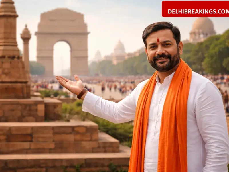 delhibreakings bjp mla proposes renaming delhi to indraprastha assembly update BJP MLA Proposes Renaming Delhi to Indraprastha to Restore Mahabharata Era Identity