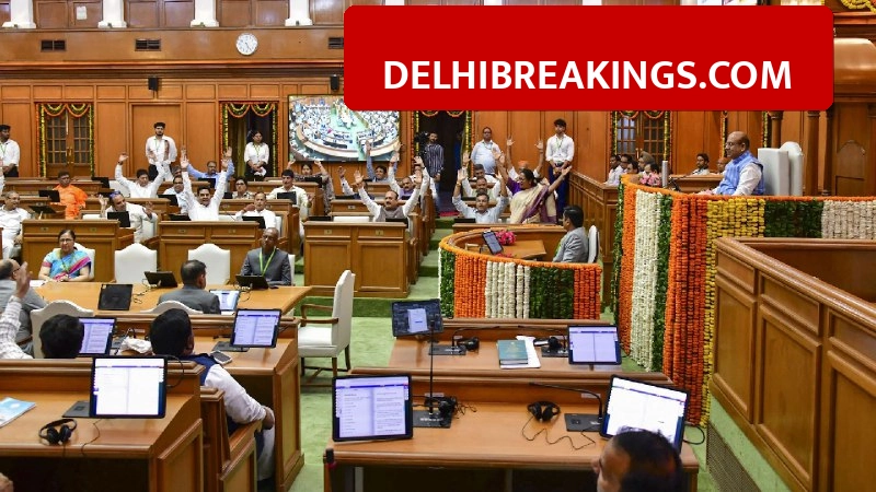 delhibreakings delhi assembly passes green budget 2026 27 updates Delhi Assembly Passes ₹1.03 Lakh Crore Green Budget for 2026-27 Amid Opposition Absence