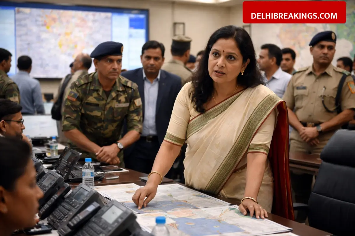delhibreakings delhi cm rekha gupta west asia conflict coordination with centre West Asia Conflict: Delhi CM Rekha Gupta Ensures Uninterrupted Services and Coordination with Centre