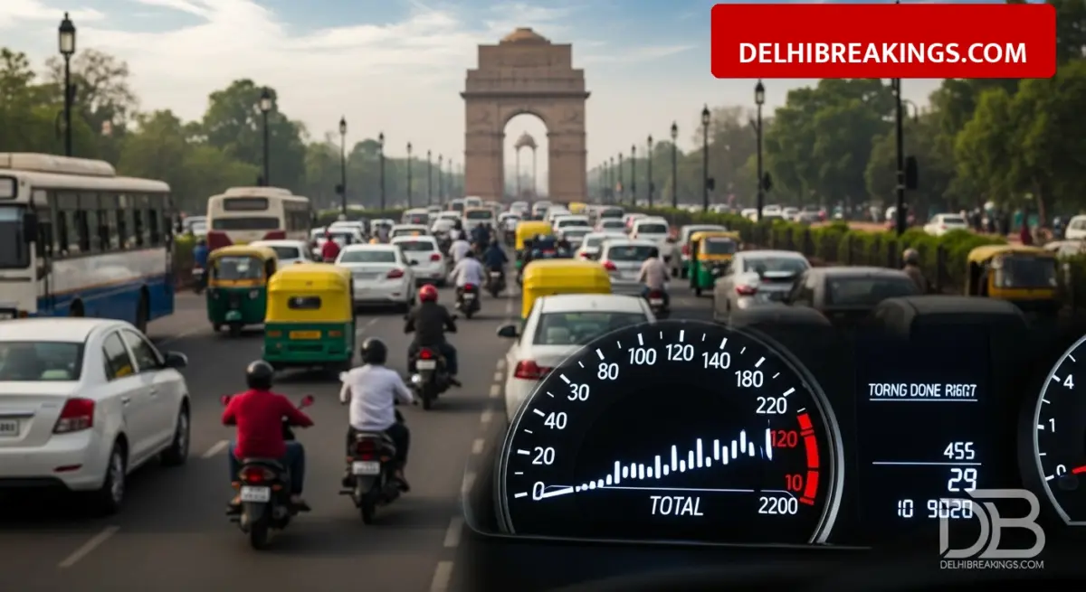 delhibreakings delhi deregisters 66 lakh old vehicles numbers surge Delhi Deregisters 66 Lakh Old Vehicles but Total Numbers Surge to 87.6 Lakh