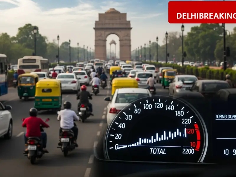 delhibreakings delhi deregisters 66 lakh old vehicles numbers surge Delhi Deregisters 66 Lakh Old Vehicles but Total Numbers Surge to 87.6 Lakh