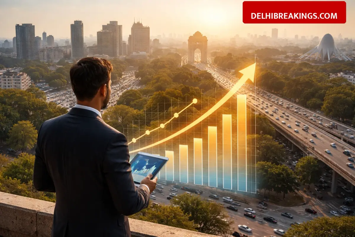 delhibreakings delhi economic survey 2025 26 per capita income growth and budget highlights Delhi Economic Survey 2025-26: Per Capita Income to Hit ₹5.31 Lakh, 7.09% Growth Estimated