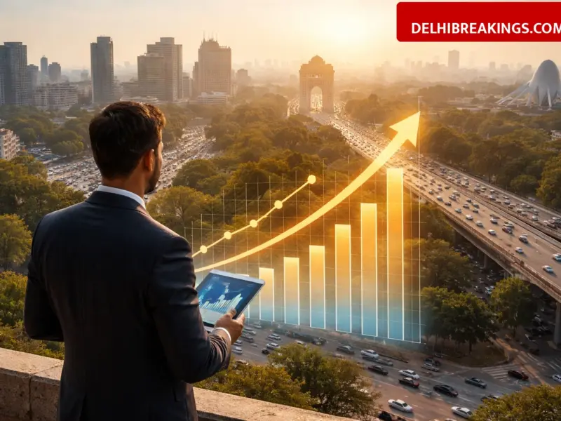 delhibreakings delhi economic survey 2025 26 per capita income growth and budget highlights Delhi Economic Survey 2025-26: Per Capita Income to Hit ₹5.31 Lakh, 7.09% Growth Estimated