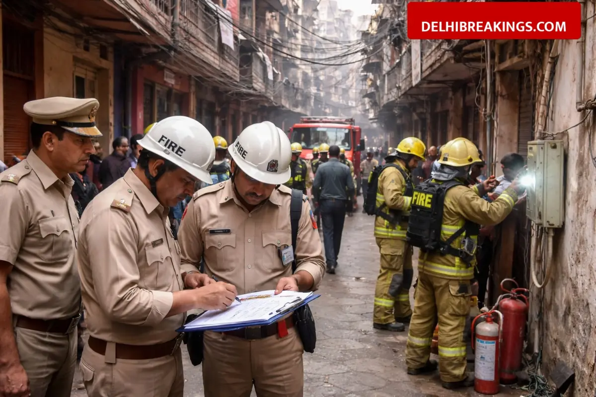 delhibreakings delhi fire safety audit palam fire compensation rules Delhi Home Minister Orders City-Wide Fire Audit After Palam Tragedy, Residential Areas Included