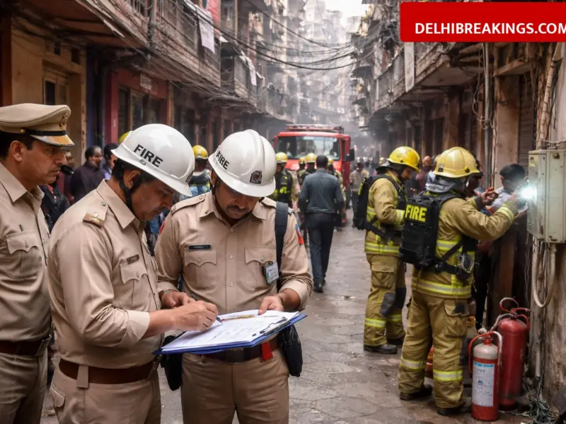 delhibreakings delhi fire safety audit palam fire compensation rules Delhi Home Minister Orders City-Wide Fire Audit After Palam Tragedy, Residential Areas Included