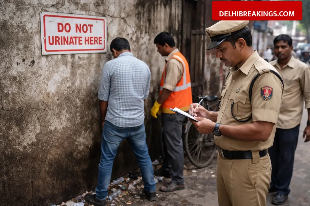 delhibreakings delhi govt increases civic offence fines 2026 Delhi Govt New Fine List: Public Urination to Cost Rs 500 as Penalties for Civic Offences Hiked