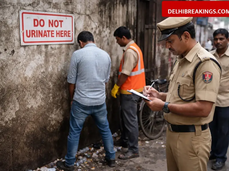 delhibreakings delhi govt increases civic offence fines 2026 Delhi Govt New Fine List: Public Urination to Cost Rs 500 as Penalties for Civic Offences Hiked