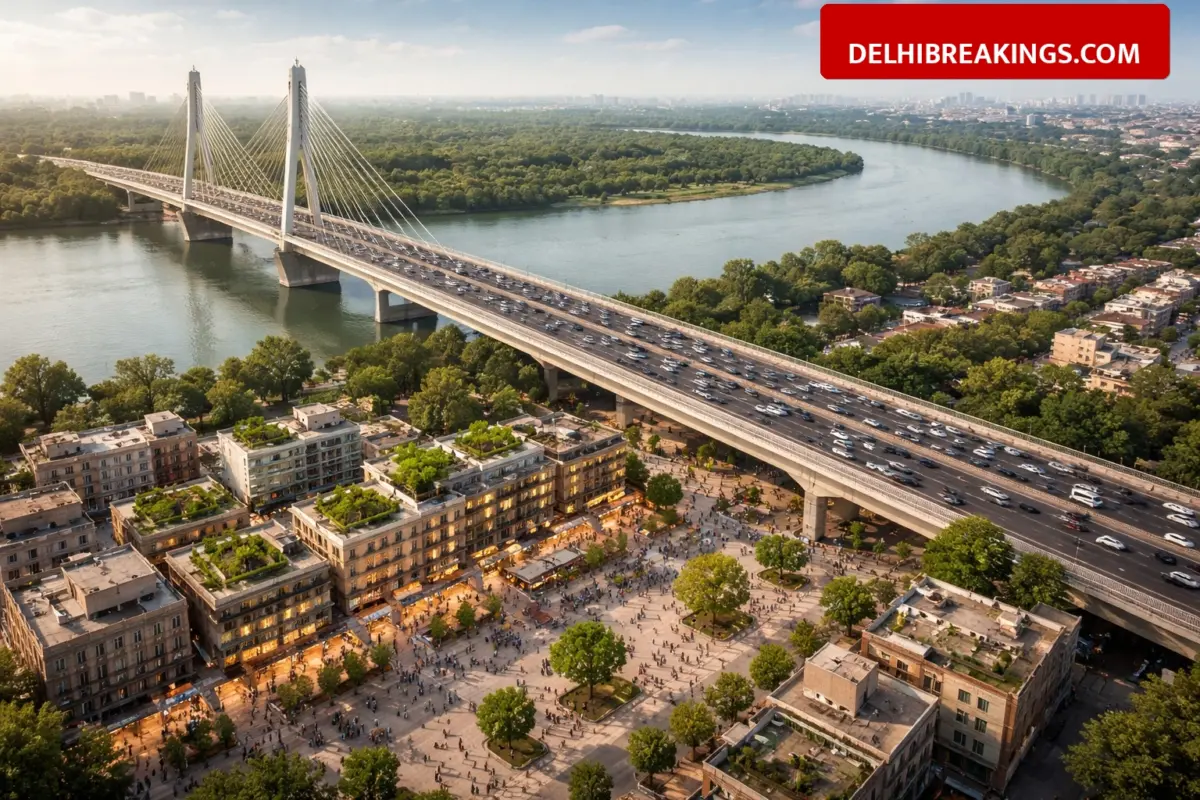 delhibreakings delhi govt new yamuna bridge gandhi nagar market redevelopment update Delhi Govt Infrastructure Update: New Bridge Over Yamuna and Gandhi Nagar Market Redevelopment Plan Ready