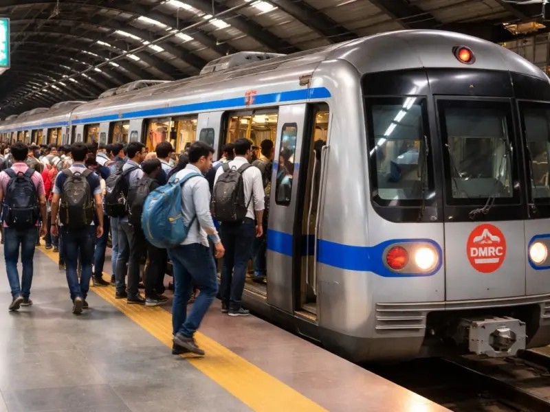 delhibreakings delhi metro blue line service update normal operation resumes Delhi Metro Update: Normal Services Resume on Blue Line, Big Relief for Commuters