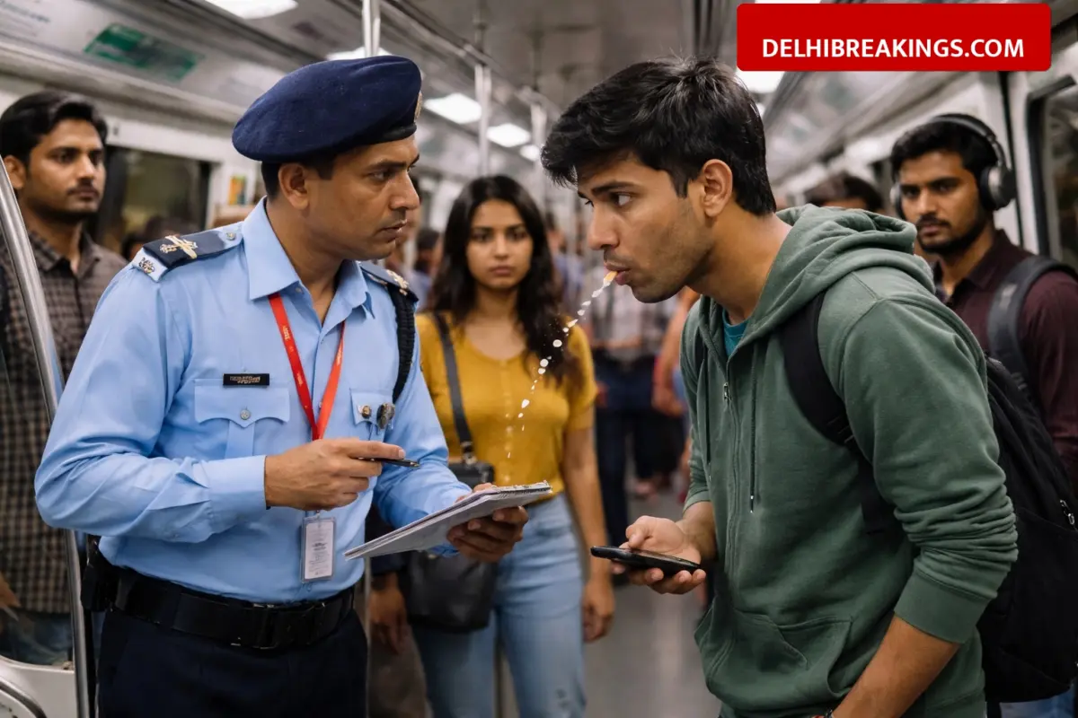 delhibreakings delhi metro proposed penalty hike dmrc vs bengaluru metro rules Delhi Metro Proposed Penalty Hike: Spitting and Misbehavior to Cost Rs 2500 from April 2026