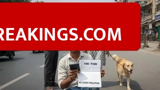 delhibreakings delhi new civic rules pet dog leash fine increase 2026 Delhi Civic Rules Update: Rs 1000 Fine for Walking Pet Dog Without Leash in the City