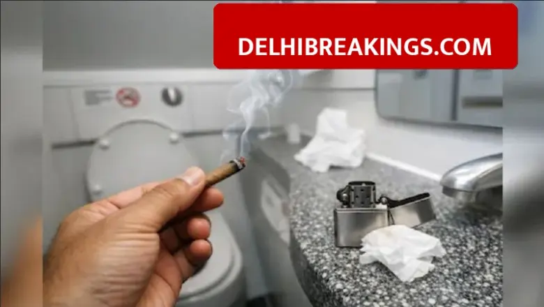 delhibreakings delhi passenger caught smoking beedi on akasa air flight to goa Delhi Passenger Caught Smoking Beedi on Akasa Air Flight to Goa, Police File Case