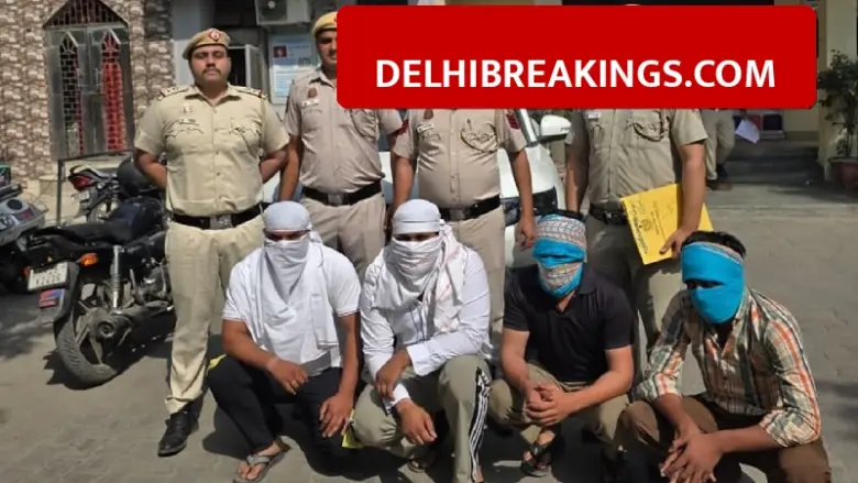 delhibreakings delhi police arrest fake loan recovery agents extortion gang Delhi Police Arrest 4 for Extorting Car Owners: Fake Recovery Agents Used App to Track Pending EMIs