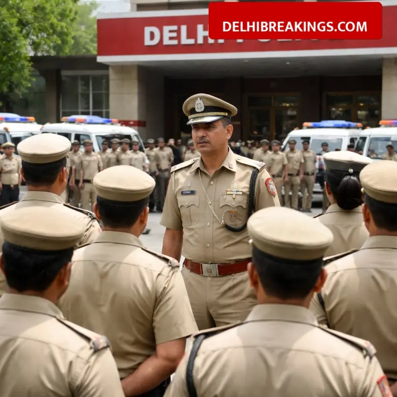 delhibreakings delhi police major reshuffle 70 officers transferred new dcps appointed Delhi Police Major Reshuffle: 9 Districts Get New DCPs as 70 Officers Transferred
