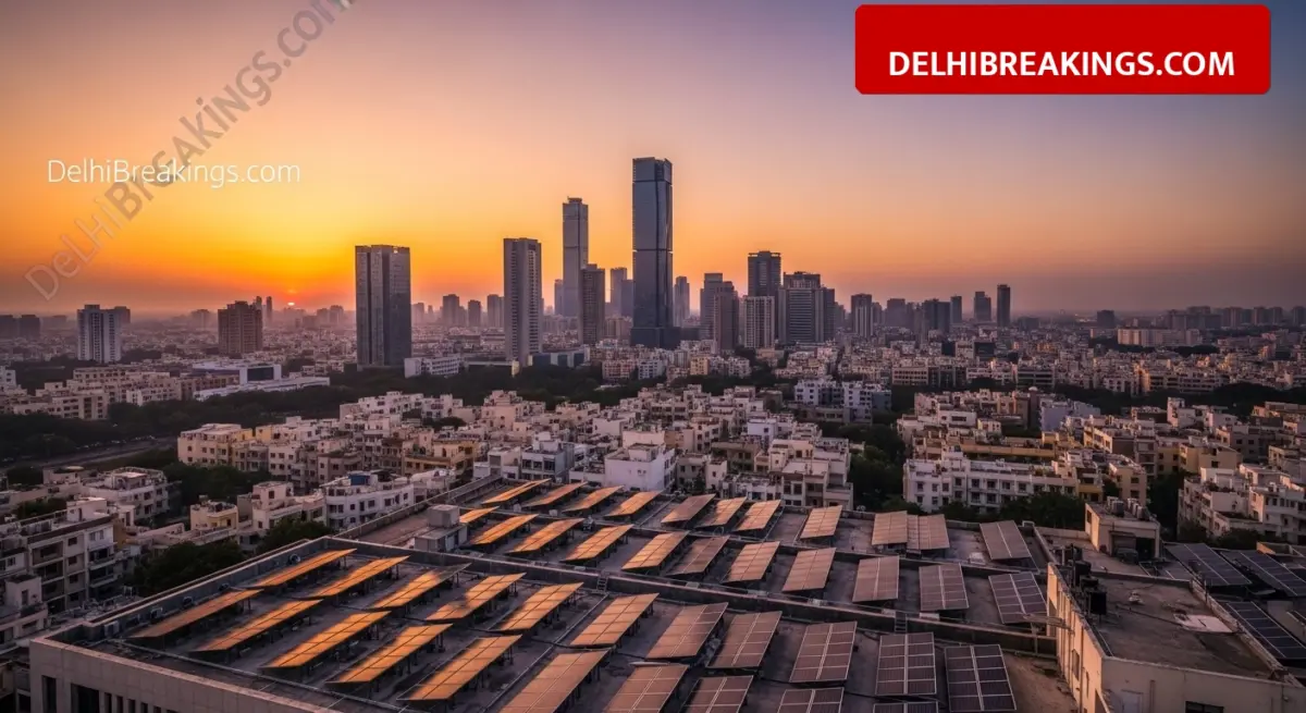 delhibreakings delhi power consumer base update rooftop solar rules Delhi Power Consumer Base Climbs to 73.6 Lakh, Rooftop Solar Mandatory for New Buildings