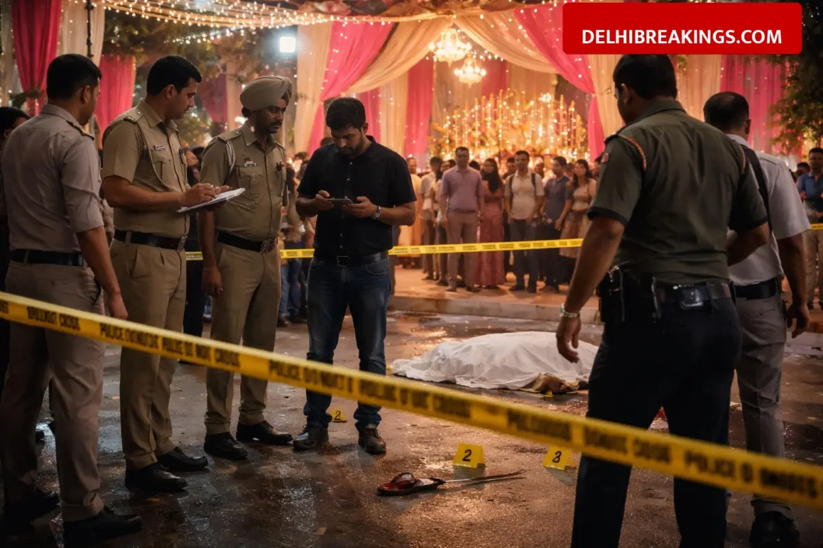 delhibreakings delhi rani bagh wedding murder dj song dispute minor killed DJ Song Dispute Turns Fatal in Delhi's Rani Bagh, Minor Stabbed to Death at Wedding