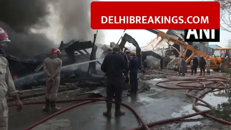 delhibreakings delhi tikri warehouse fire netaji subhash vihar updates Tikri Warehouse Fire: 15 Fire Tenders Deployed in Netaji Subhash Vihar to Control Massive Blaze