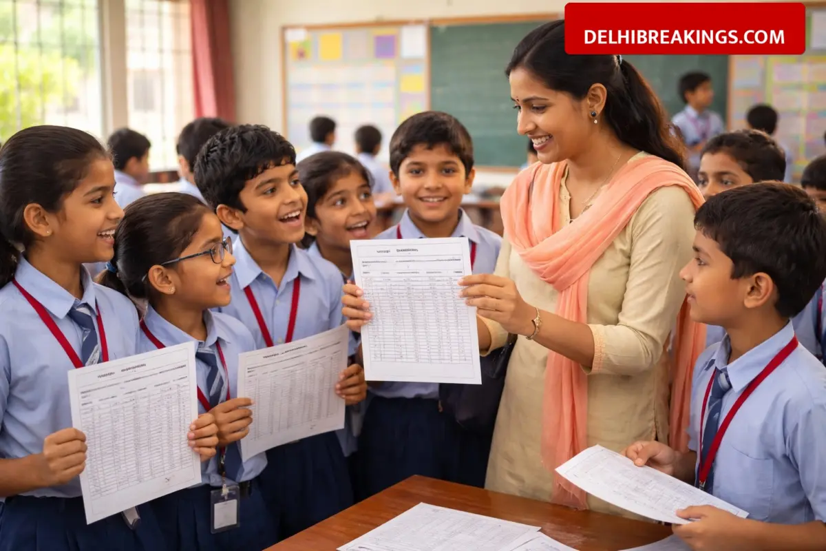 delhibreakings doe delhi school results 2026 classes 3 to 8 announced DoE Delhi School Result 2026: Results for Classes 3 to 8 Released on edudel.nic.in