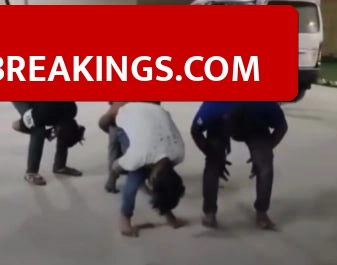 delhibreakings firozabad police punishment holi hooligans viral video Firozabad Police teaches lesson to Holi hooligans, youth made 'Murga' inside station