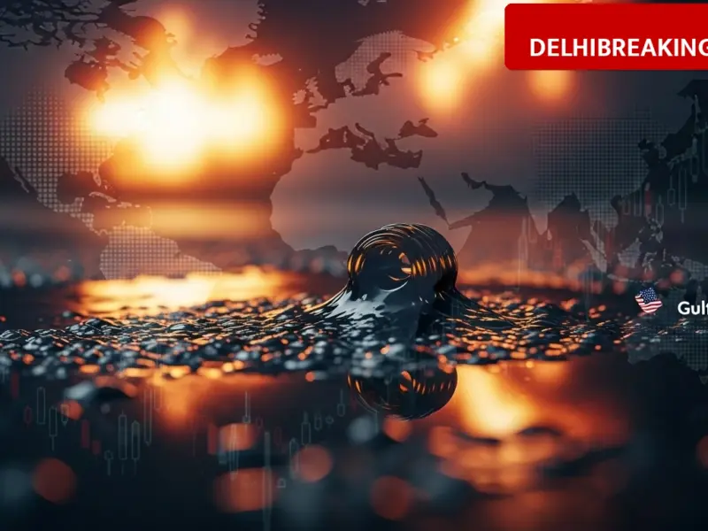 delhibreakings global oil prices jump 92 dollars us iran war Global Oil Prices Jump 5 Percent to $92 as US-Iran War Escalates and Iran Blocks Strait of Hormuz