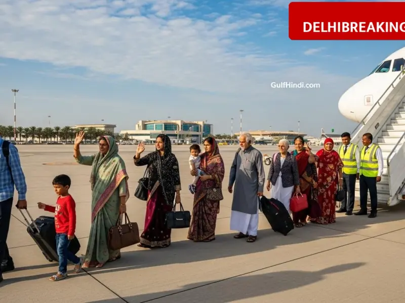delhibreakings gulf flight update indian evacuation relief flights delhi mumbai Gulf Flight Update: Indian Govt Starts Evacuation Operations With Special Flights to Delhi and Mumbai