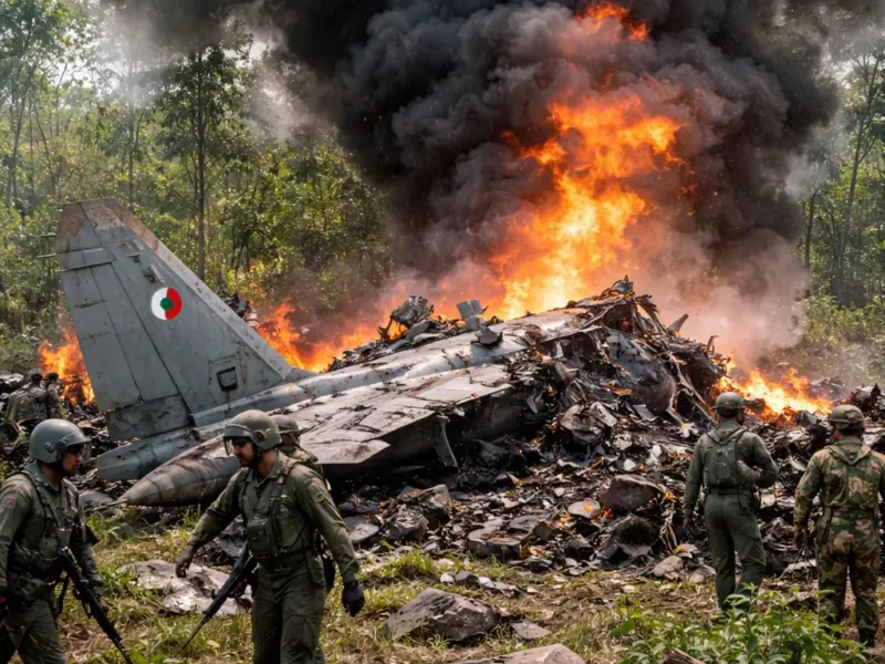 delhibreakings iaf su 30 mki crash assam karbi anglong update IAF Su-30 MKI Fighter Jet Crashes in Assam, Wreckage Found in Karbi Anglong Hills
