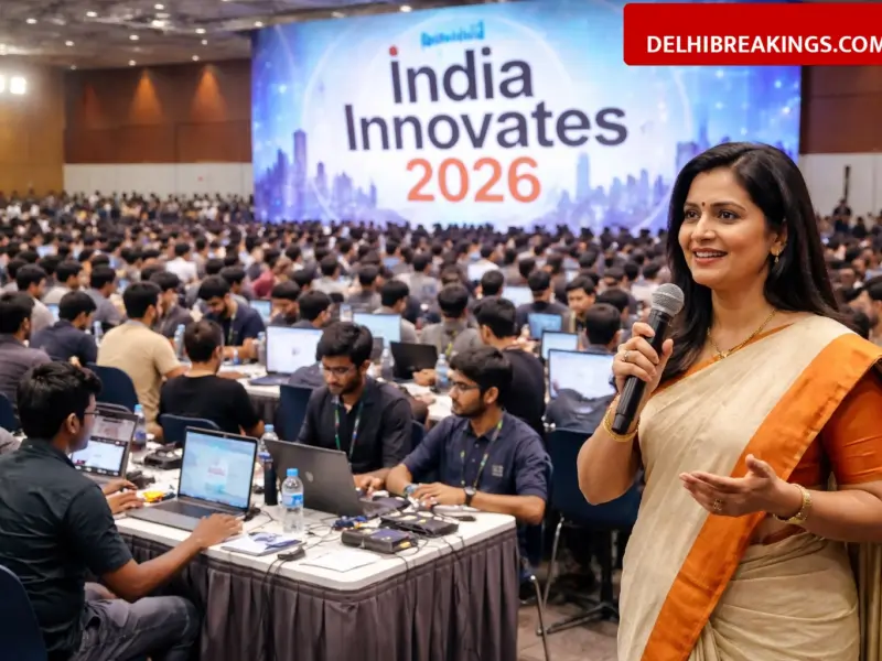 delhibreakings india innovates 2026 hackathon delhi bharat mandapam World Largest Hackathon India Innovates 2026 Concludes in Delhi, CM Rekha Gupta Shares Delhi 2.0 Vision