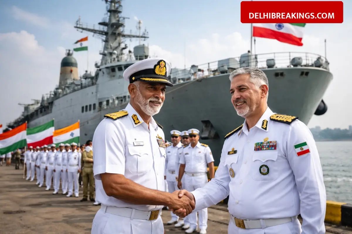 delhibreakings iranian warship iris lavan docks kochi port india humanitarian grounds India Iran Diplomacy: Iranian Warship IRIS Lavan Docks at Kochi Port on Humanitarian Grounds, 183 Crew Members Assisted