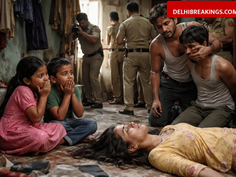 delhibreakings kaithal crime news husband strangles wife shalu drug addiction Kaithal Crime News: Drug Addict Husband Strangles Wife to Death in Front of Children