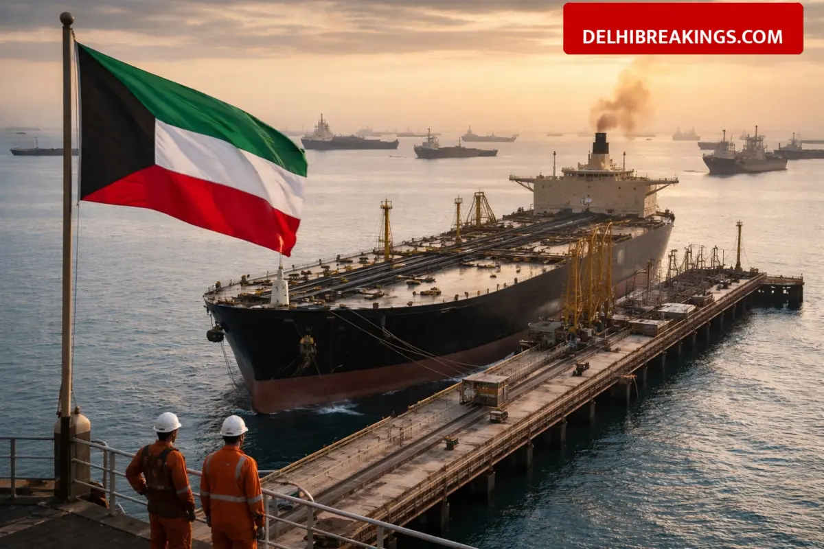 delhibreakings kuwait oil price surge kuwaiti crude jumps by usd 24 to reach usd 122 Kuwait Oil Price Surge: Kuwaiti Crude Jumps by USD 24 to Reach USD 122, KPC Halts Shipments