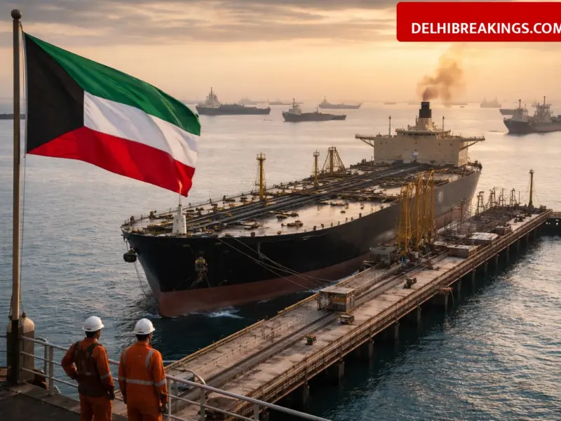 delhibreakings kuwait oil price surge kuwaiti crude jumps by usd 24 to reach usd 122 Kuwait Oil Price Surge: Kuwaiti Crude Jumps by USD 24 to Reach USD 122, KPC Halts Shipments