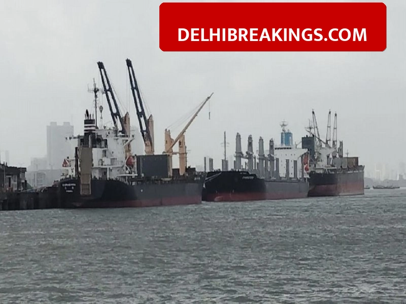 delhibreakings liberia flagged ship shenlong suezmax mumbai port saudi crude oil Liberia-flagged Ship Shenlong Suezmax with Saudi Crude Oil Reaches Mumbai Port Amid Tensions