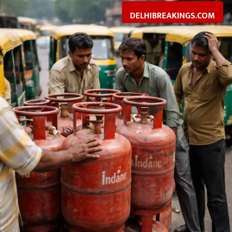 delhibreakings lpg price hike delhi commercial cylinder rate march 2026 LPG Price Hike in Delhi: Commercial Cylinder becomes Costlier by ₹115, Auto Drivers fear Supply shortage
