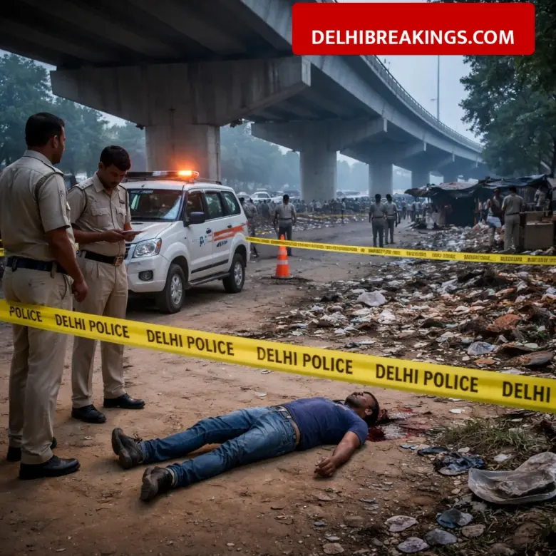 delhibreakings man found dead shastri park flyover delhi police case 35-Year-Old Man Found Dead Near Shastri Park Flyover, Delhi Police Registers Case