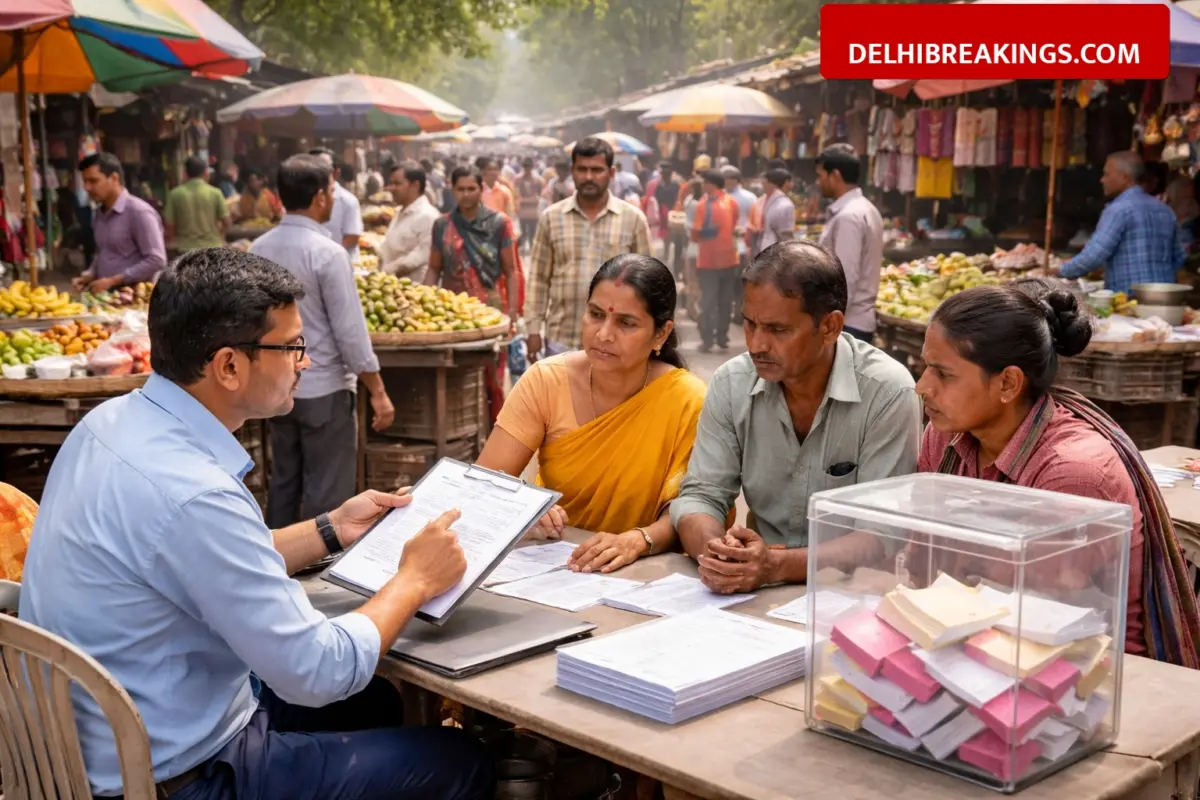 delhibreakings mcd delhi town vending committee elections july 2026 MCD to Hold Town Vending Committee Elections by July to Organize Street Vendors in Delhi