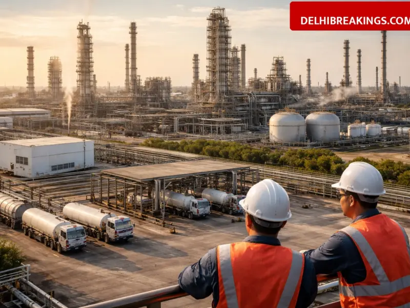 delhibreakings nayara energy vadinar refinery 35 day shutdown impact petrol pumps Nayara Energy Vadinar Refinery to Shut Down for 35 Days, Fuel Supply to 7,000 Petrol Pumps Could Be Affected