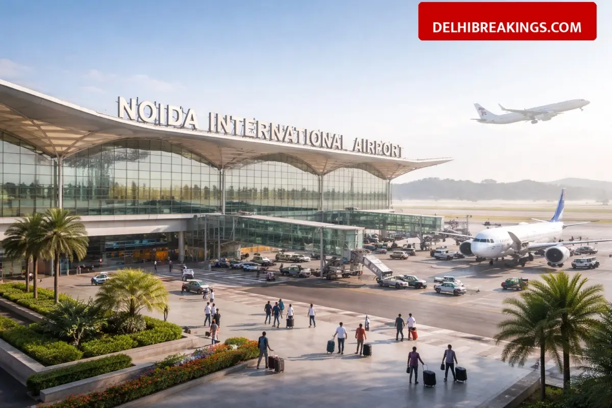 delhibreakings noida international airport ready for operations promises 10 minute check in and fog ready runway Noida International Airport Ready for Operations, Promises 10-Minute Check-In and Fog-Ready Runway
