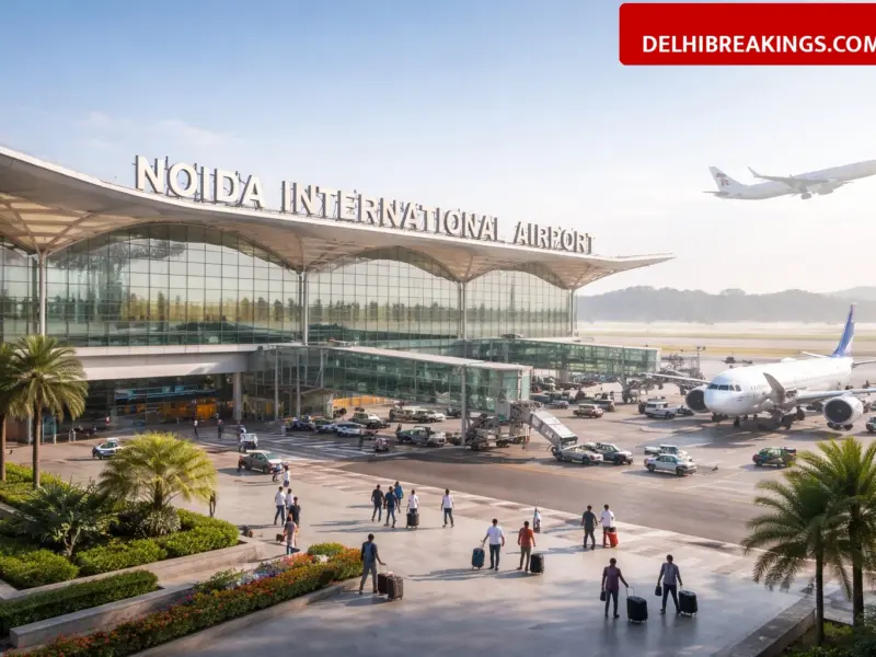 delhibreakings noida international airport ready for operations promises 10 minute check in and fog ready runway Noida International Airport Ready for Operations, Promises 10-Minute Check-In and Fog-Ready Runway