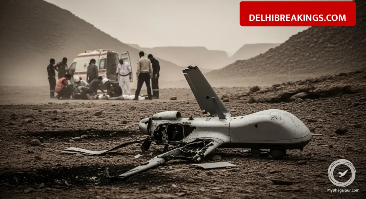 delhibreakings oman drone crash 2 indians killed 10 injured sohar mea update Oman Drone Crash: 2 Indians dead and 10 injured in Sohar industrial area, MEA confirms details