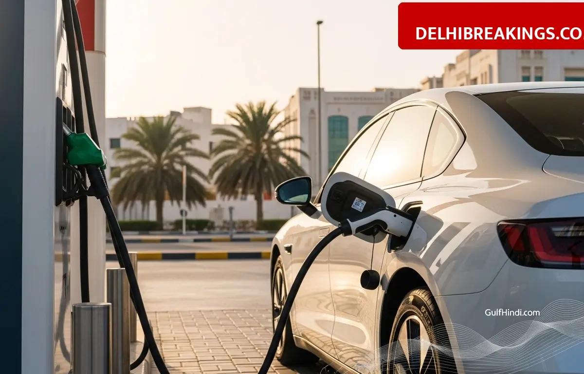 delhibreakings oman new ev rules muscat municipality installs free chargers fuel station deadline Oman New EV Rules: Muscat Municipality Installs Free Chargers, May 2026 Deadline Set for Fuel Stations