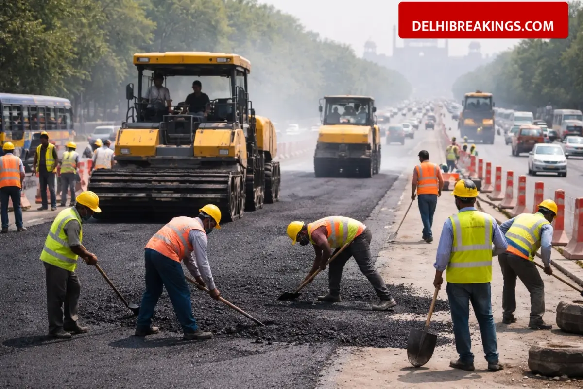 delhibreakings pwd delhi road reconstruction 175 roads budget approved Delhi PWD Approves 370 Crore for Reconstruction of 175 Roads from North Delhi to Shahdara