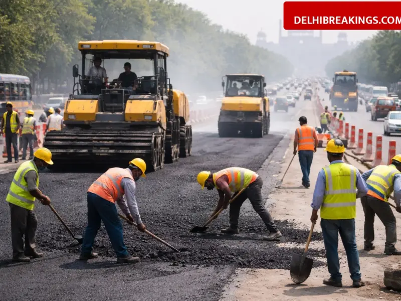 delhibreakings pwd delhi road reconstruction 175 roads budget approved Delhi PWD Approves 370 Crore for Reconstruction of 175 Roads from North Delhi to Shahdara