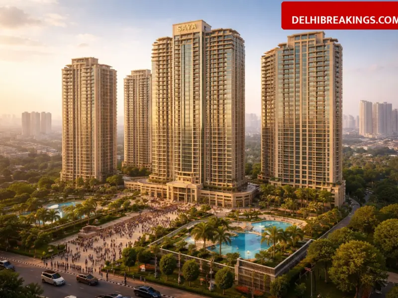 delhibreakings saya gold avenue ghaziabad tallest building sold out price update Saya Gold Avenue Sold Out: Ghaziabad Tallest Building Prices Hit 15,000 Per Sq Ft