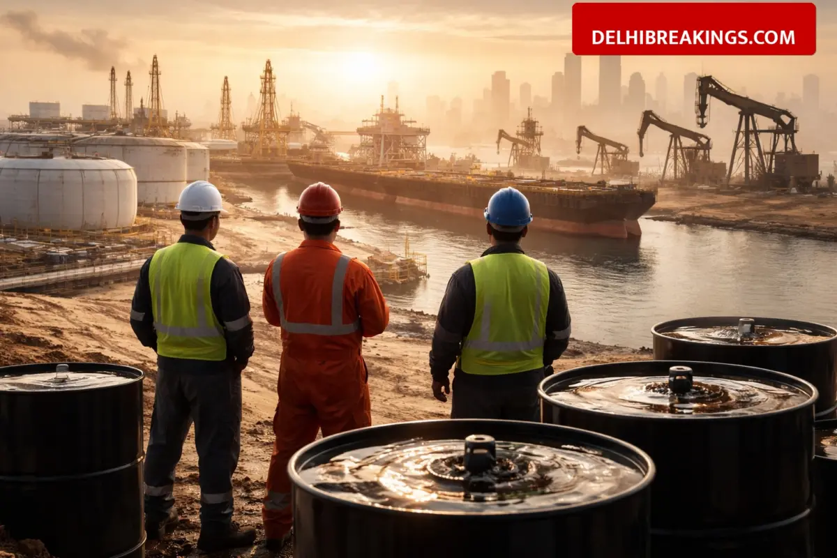 delhibreakings totalenergies stops production qatar iraq uae oil prices surge TotalEnergies Stops Production in Qatar, Iraq and UAE, Crude Oil Prices Surge Past 100 Dollars Impacting Daily Fuel Rates