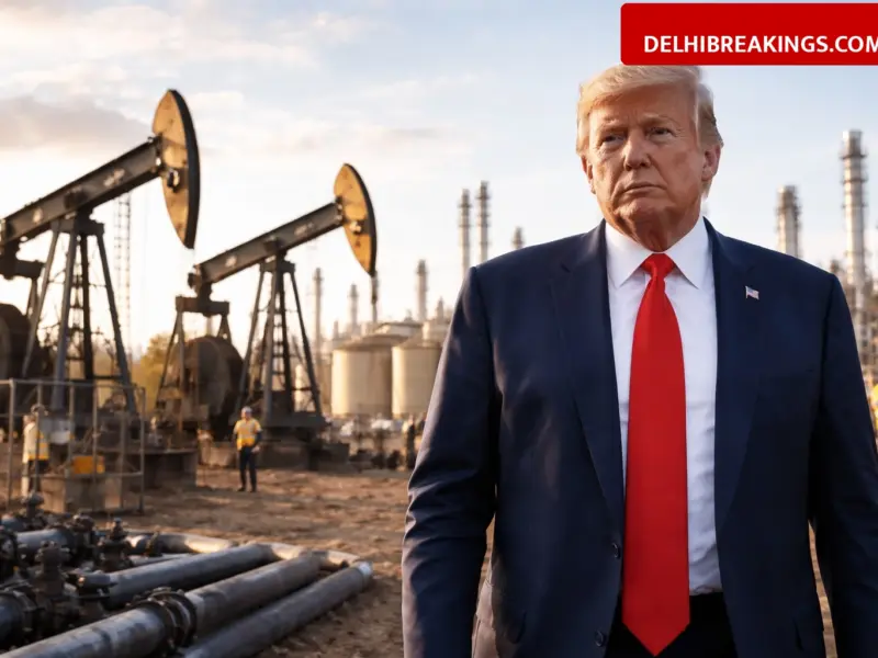 delhibreakings trump reviews oil price surge options march 2026 Oil Prices Surge to $119 per Barrel: Trump Reviews Emergency Options to Control Costs